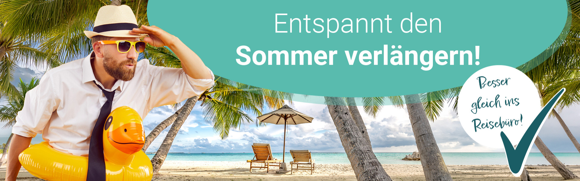 Zurück ins Reisebüro