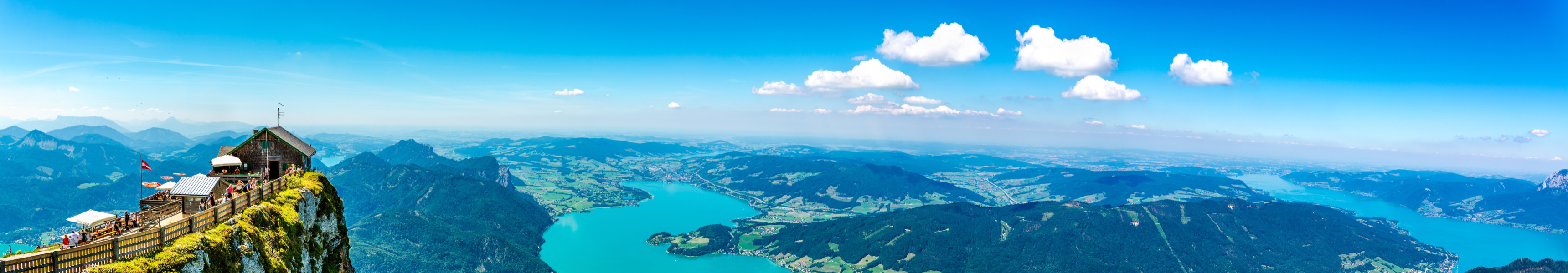 Schafberg bei Sankt Wolfgang im Salzkammergut, Österreich