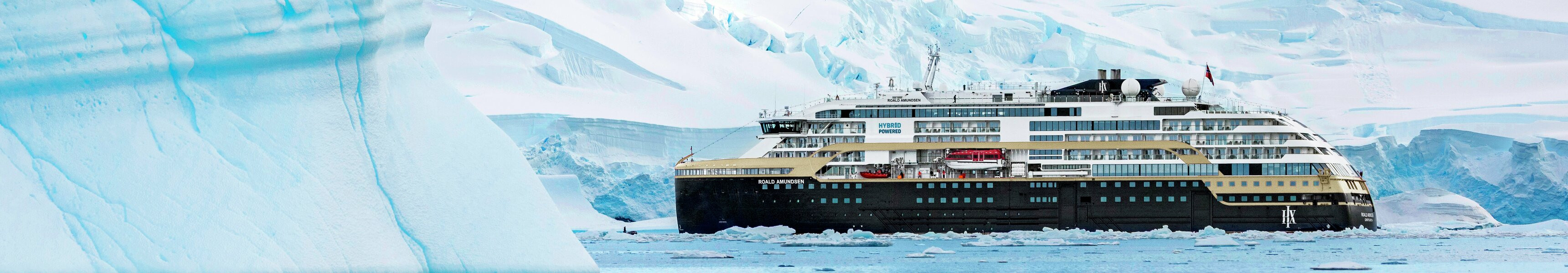 Antarctica Fournier Bay MS Roald Amundsen HX 45973 Foto Ted Gatlin 3440x600