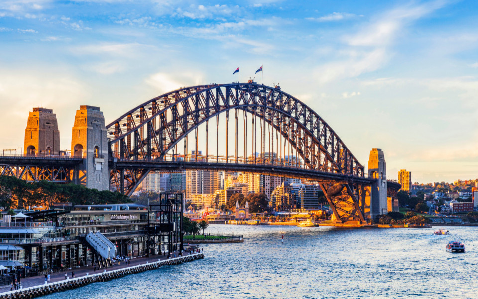 Sydney Harbour Bridge in Australien bei Tageslicht