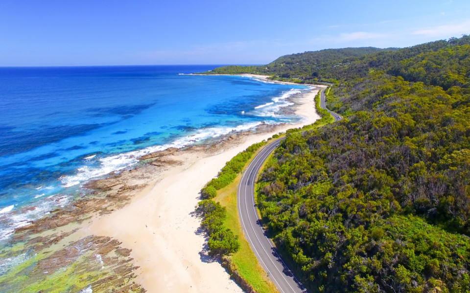 Die Great Ocean Road in Victoria, Australien