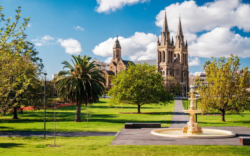 Pennington Gardens in Adelaide, Australien