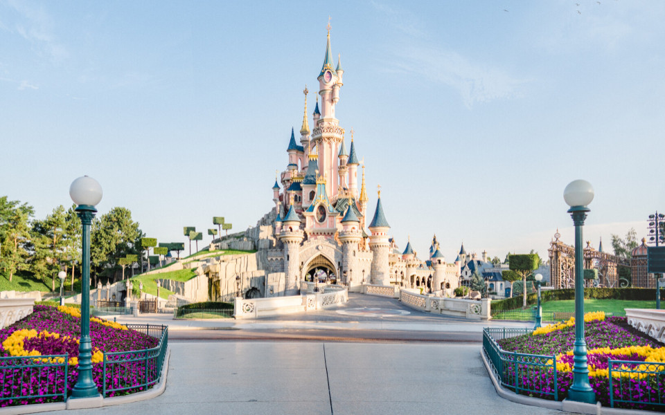 Dornröschenschloss im Disneyland Paris, Frankreich 