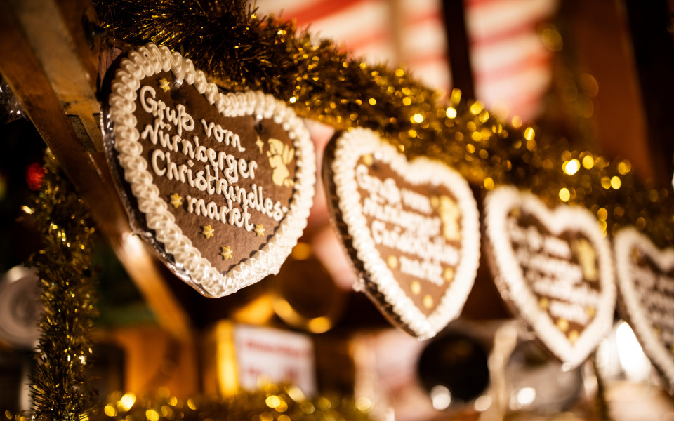 Lebkuchen auf dem Nürnberger Christkindlesmarkt